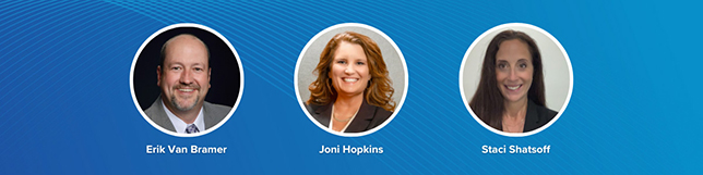 Erik Van Bramer, Joni Hopkins, Staci Shatsoff