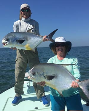 Todd Wills and his wife fishing