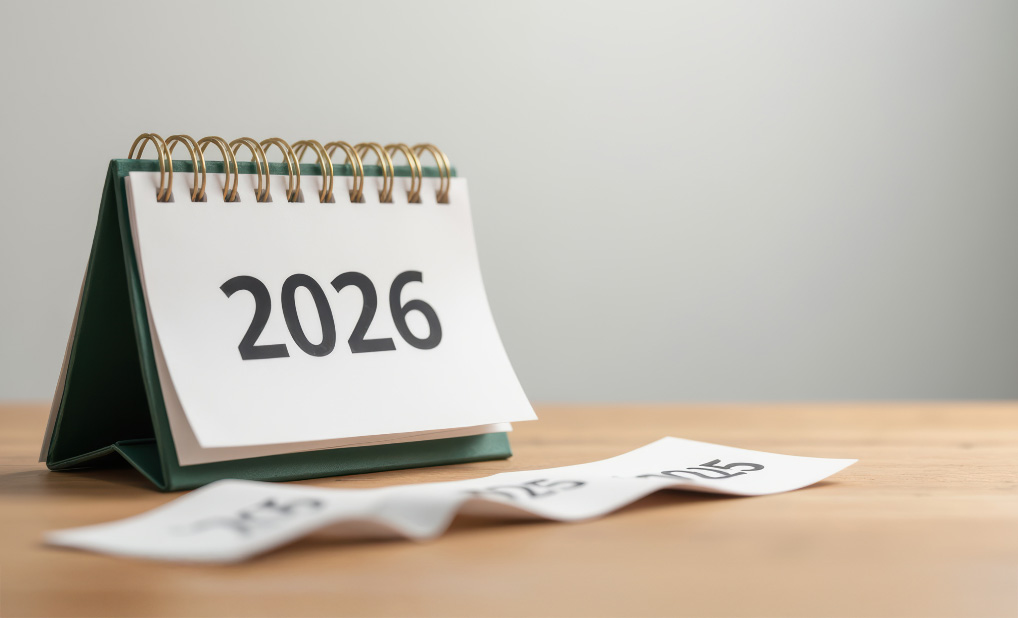 Calendar that reads 2026