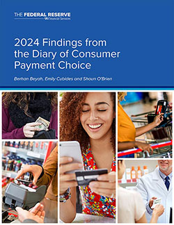 View the PDF of 2024 Findings from the Diary of Consumer Payment Choice