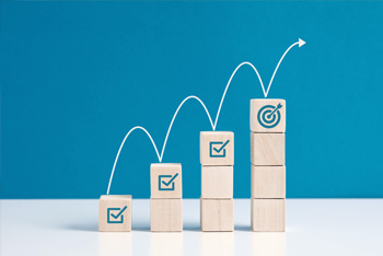 Checking off milestones