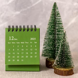 A calendar showing the month of Decemeber 2025.