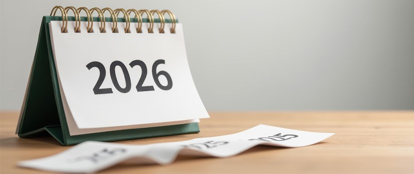 Calendar that reads 2026