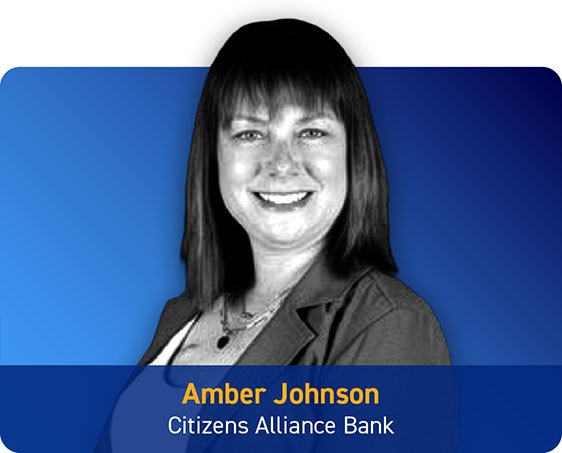 Amber Johnson of Citizens Alliance Bank