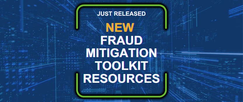 just released new fraud mitigation toolkit resources