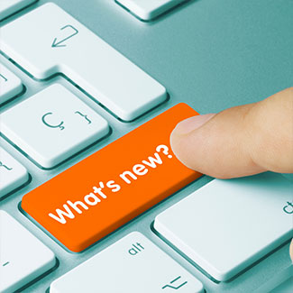 Keyboard button that says What's New?