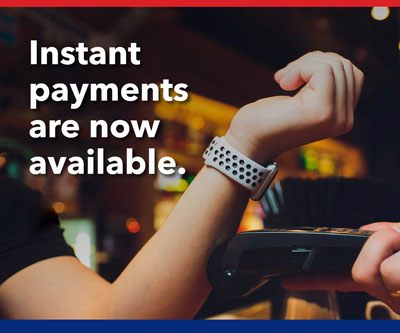 Instant payments are now available